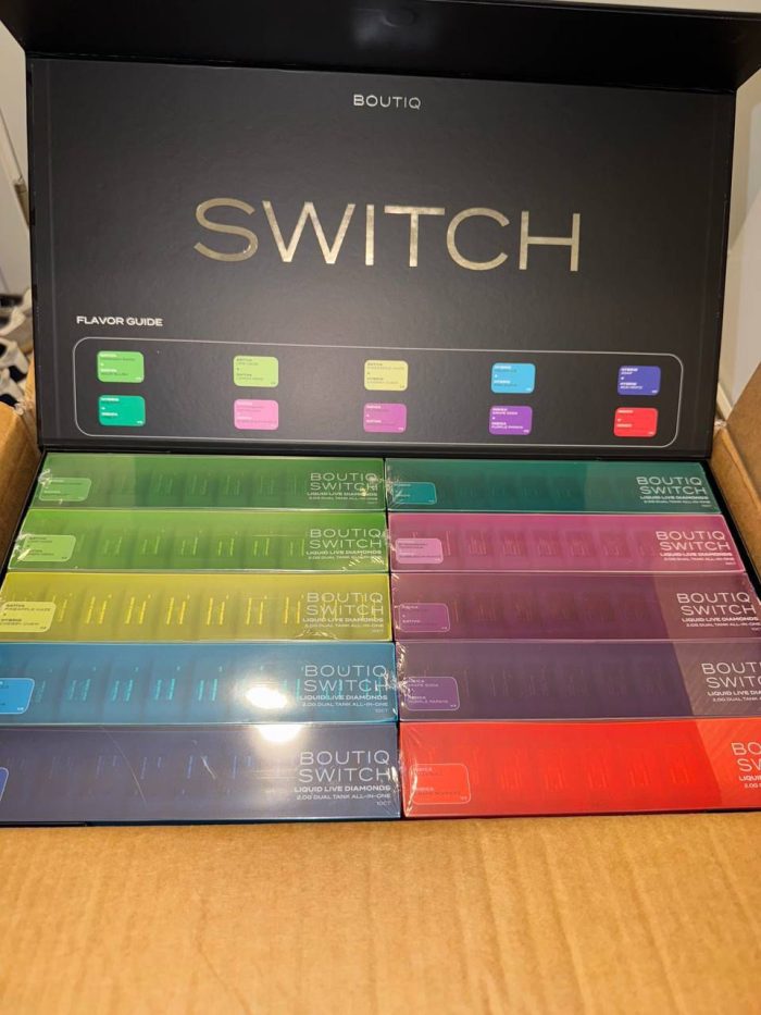 BOUTIQ SWITCH V3 VAPES (2 gram disposable)